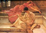 Sir Lawrence Alma-Tadema The Favourite Poet painting